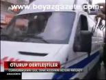 Oturup Dertleştiler