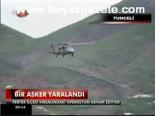 Bir Asker Yaralandı