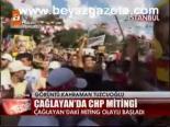Çağlayan'da Chp Mitingi