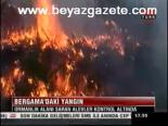 Bergama'da Yangın