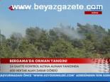 eskisehir - Bergama'da Orman Yangını Videosu