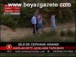 Şile'de Cephane Arandı