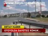 Otoyolda Davetsiz Konuk...