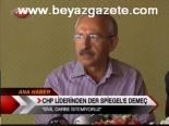 Chp Liderinden Derspiegel'e Demeç