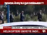 Helikopteri Ünye'ye İndi!...