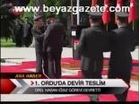 1.ordu'da Devir Teslim