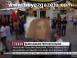 Barselona'da Protesto Eylemi
