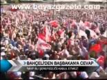 Bahçeli'den Başbakan'a Cevap