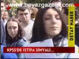 Kpss'de İstifa Sinyali...