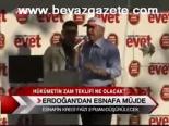 Erdoğan'dan Esnafa Müjde