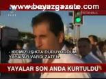 Yayalar Son Anda Kurtuldu