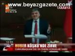 Huber Köşkü'nde Zirve