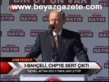 Bahçeli'den Chp'ye Sert Eleştiri