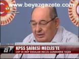 Kpss Şaibesi Meclis'te