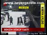 Benzin Döküp Yaktı