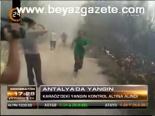Antalya'da Yangın