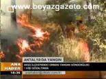 Antalya'da Yangın