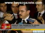 Adalet'ten Danıştay'a Cevap