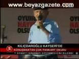 Kılıçdaroğlu Kayseri'de