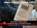 Kpss'de İlginç İddia