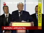 Bahçeli Ankara'da