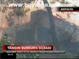 Yangın Burdur'a Sıçradı
