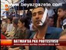 pkk teror orgutu - Batman'da Pkk protestosu Videosu
