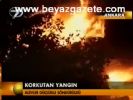 yangin yeri - Korkutan yangın Videosu