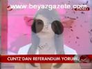 Cuntz'dan referandum yorumu