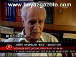 Kürt Aydınlar Evet Bekliyor