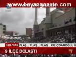 Başbakan 9 İlçe Dolaştı