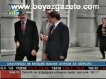 Davutoğlu Ab Dışişleri Bakanı Asthon İle Görüştü
