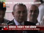 Gürsel Tekin'e Yeni Görev