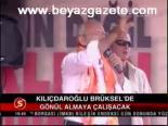 Kılıçdaroğlu Brüksel'de