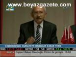Kılıçdaroğlu: Kurultaya Delegeler Karar Verir