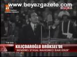 Kılıçdaroğlu Brüksel'de