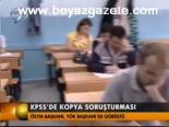 Kpss'de Kopya Soruşturması