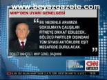 Mhp'den Uyarı Genelgesi