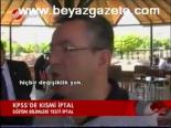 Kpss'de Kısmi İptal