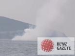 burgazada - Balıkçı Teknesi Alev Alev Yandı Videosu