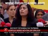 Boykot İstanbul'da Tutmadı