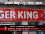 Virüslü Hamburger Skandalı