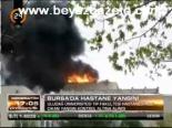 Bursa'da Hastane Yangını
