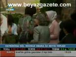 Hayrünnisa Gül, Mıchaelle Obama İle Meyve Topladı