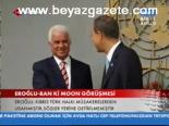 Eroğlu - Ban Ki Moon Görüşmesi