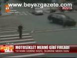 Motosiklet Mermi Gibi Fırladı