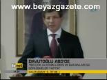 Davutoğlu Abd'de