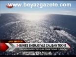 Güneş Enerjisiyle Çalışan Tekne