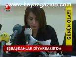 Eşbaşkanlar Diyarbakır'da