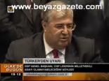 Türker'den Uyarı